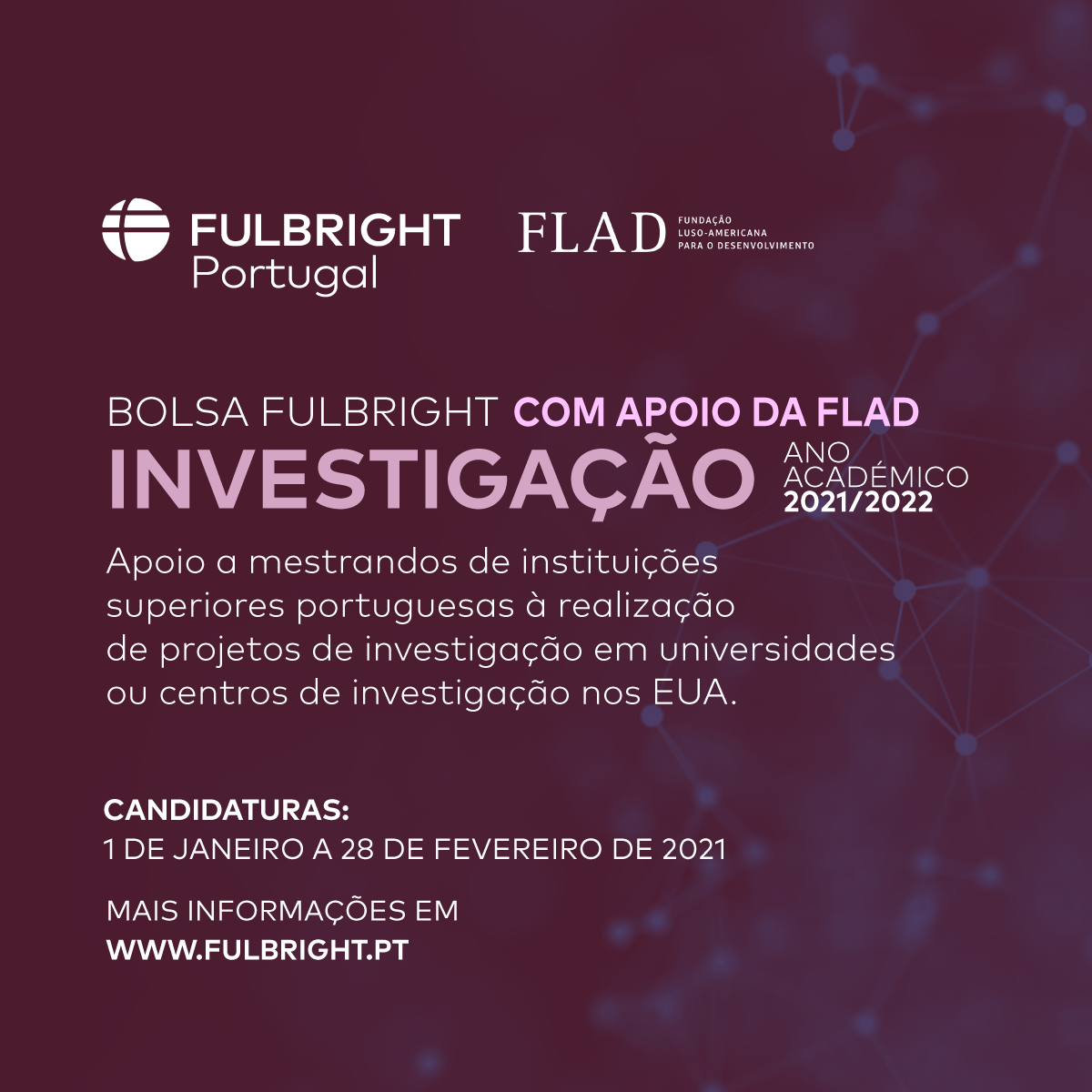Bolsa Fulbright Para Investigacao Com O Apoio Da Flad 2021 2022 Flad